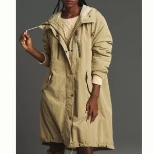 ANTHROPOLOGY PILCRO FISHERMEN PARKA COAT